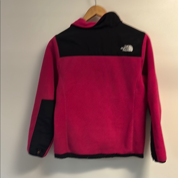 The North Face Pink and Black Kids Jacket - Picture 7 of 8